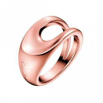 Calvin Klein Luxusné bronzový prsteň Shade KJ3YPR10010 52 mm