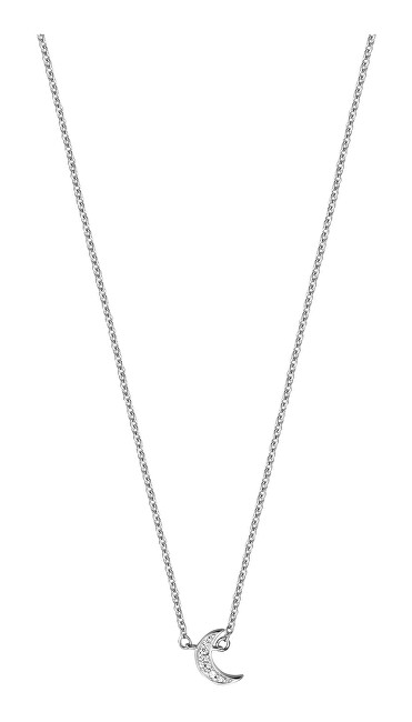 Esprit Strieborný náhrdelník s polmesiacom ESNL00921142