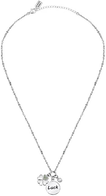 La Petite Story Dámsky oceľový náhrdelník s príveskami pre šťastie Friendship LPS05ARR63
