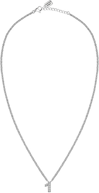 La Petite Story Trblietavý náhrdelník  1  s kryštálmi LPS10AQK01