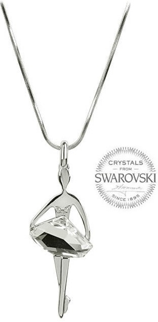 Levien Originálny náhrdelník Baletka Crystal