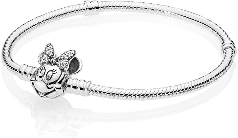 Pandora Strieborný náramok Disney Minnie 597770CZ 17 cm