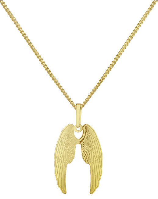 Praqia Jewellery Dizajnový pozlátený náhrdelník Angelo KO6258_CU035_50_A (retiazka, prívesok)