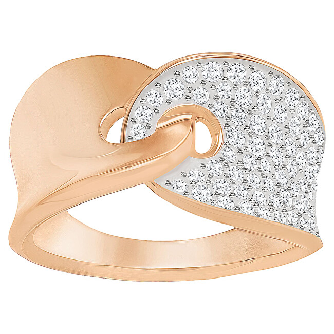 Swarovski Krásny bicolor prsteň s kryštálmi Guardian 52950 50 mm