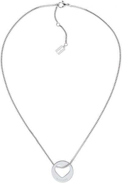 Tommy Hilfiger Štýlový náhrdelník s príveskom TH2701074