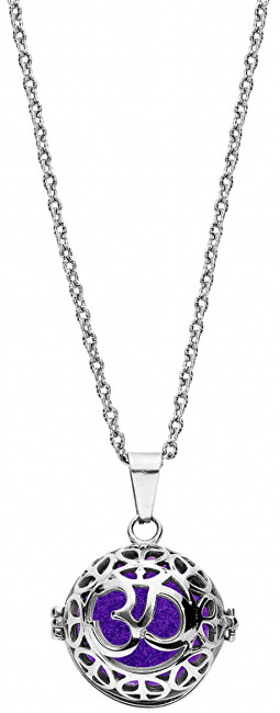 Troli Multifunkčná oceľový náhrdelník s vymeniteľným stredom Aroma 132467