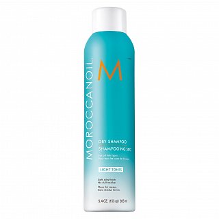Moroccanoil Dry Shampoo Light Tones suchý šampón pre svetlé vlasy 205 ml