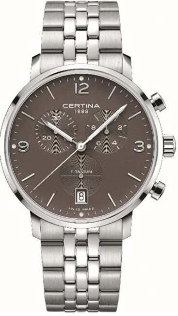 Certina DS CAIMANO Chronograph Quartz Precidrive Titanium C035.417.44.087.00