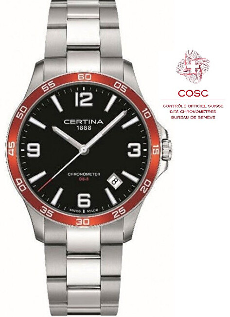 Certina DS-8 Quartz Precidrive COSC Chronometer C033.851.11.057.01