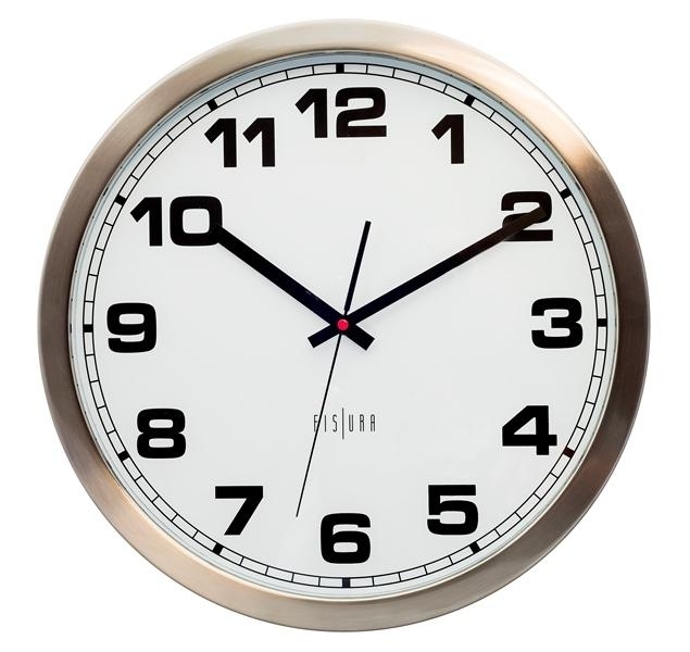 fisura Dizajnové nástenné hodiny CL0059 fisúry 25cm