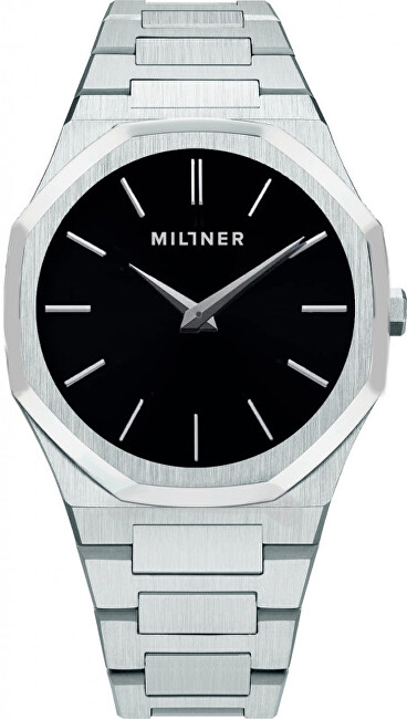 Millner Oxford S Silver Black 36 mm