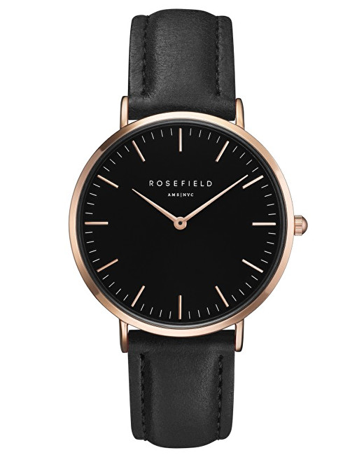 Rosefield THE BOWERY Black Black Rose gold