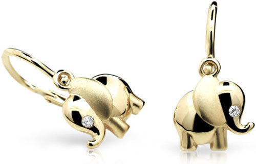 Cutie Jewellery Zlaté detské náušnice C1955-10-10-X-1