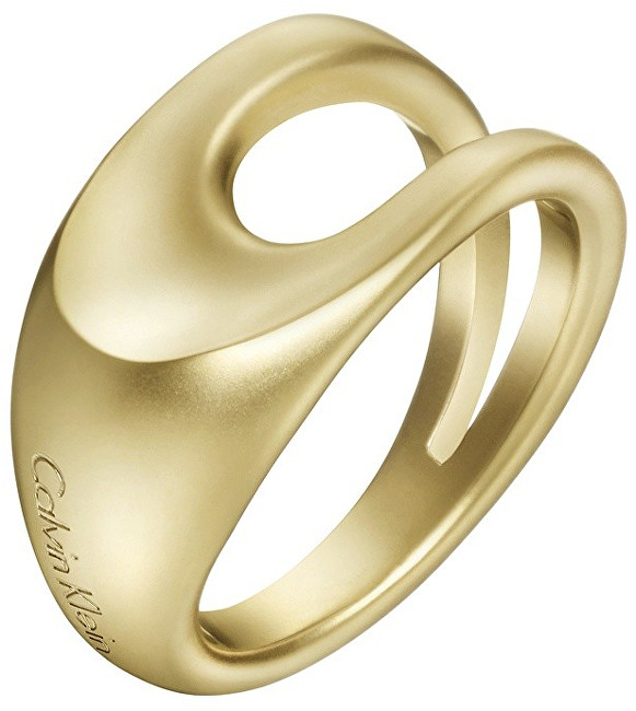 Calvin Klein Luxusné pozlátený prsteň Shade KJ3YJR1101 52 mm