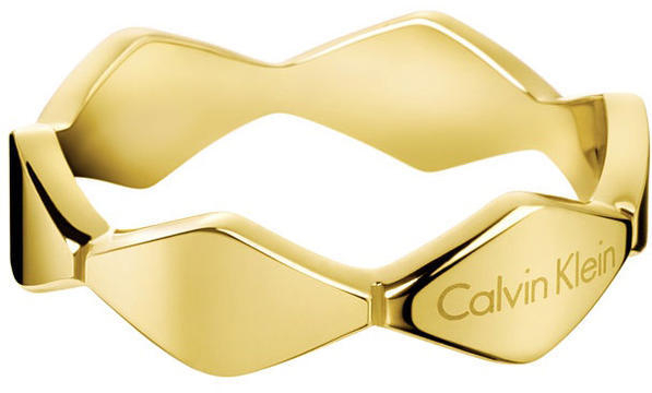 Calvin Klein Zlatý prsteň Snake KJ5DJR1001 52 mm