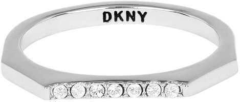 DKNY Štýlový oktagonový prsteň Charakter 5548755 52 mm