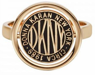 DKNY Štýlový prsteň s logom Token New York 5520037 52 mm