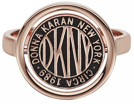 DKNY Štýlový prsteň s logom Token New York 5520040 52 mm