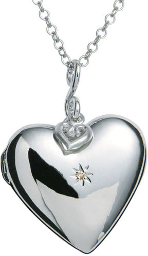 Hot Diamonds Náhrdelník Just Add Love Starry Heart DP132 (retiazka, prívesok)