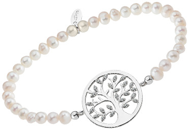 Lotus Silver Nežný perlový náramok s príveskom LP1892-2   1