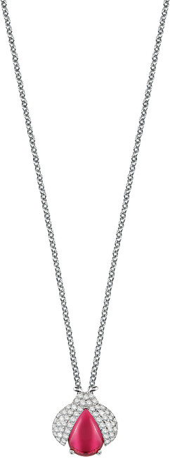 Morellato Strieborný náhrdelník s lienkou Tesoro Coccinella SAIW37 (retiazka, prívesok)