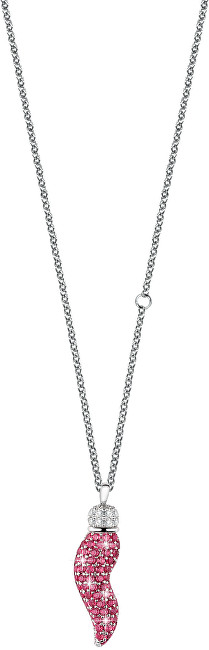 Morellato Strieborný náhrdelník s papričkou Tesoro SAIW71 (retiazka, prívesok)