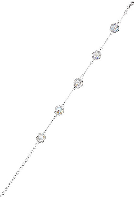Preciosa Náramok Romantic Beads Crystal AB 6717 42