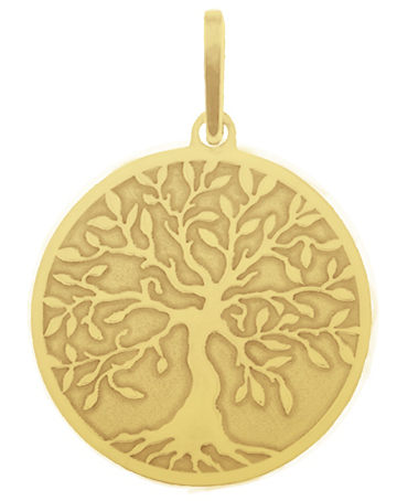 Praqia Jewellery Zlatý prívesok Strom Života PA6250