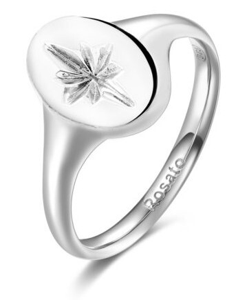Rosato Originálne strieborný prsteň Storie RZA010 52 mm