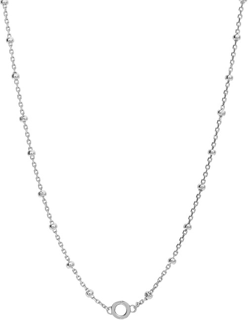 Rosato Strieborný náhrdelník s krúžkom na prívesky Storie RZC008