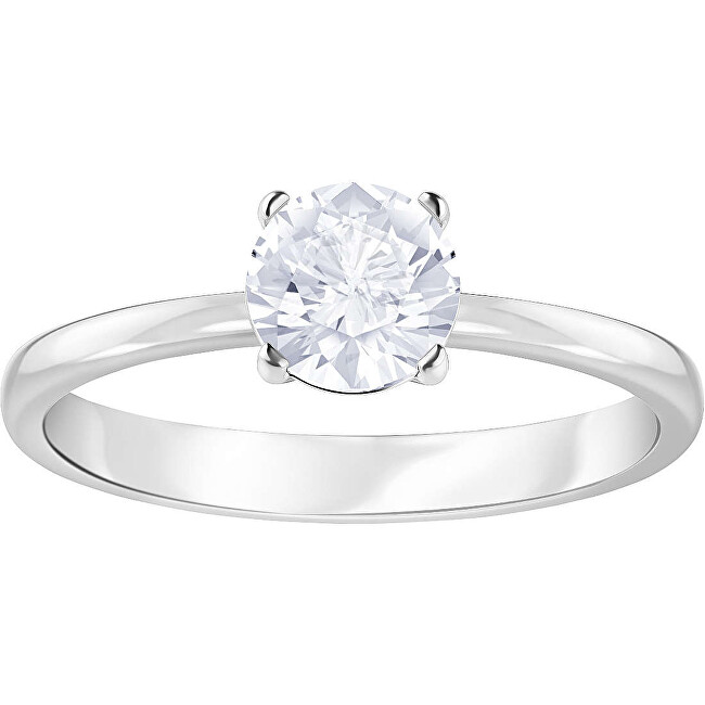 Swarovski Elegantný prsteň s kryštálom Swarovski Attract Round 5412023 50 mm