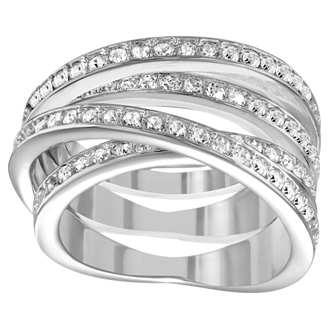Swarovski Očarujúci prsteň Spiral 1156304 52 mm