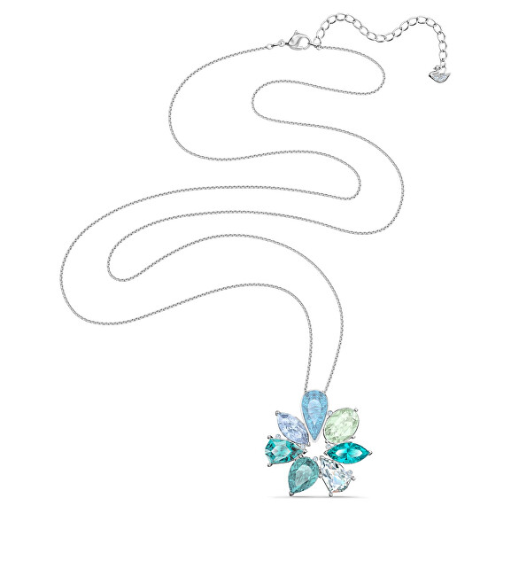 Swarovski Trblietavý náhrdelník s farebnými kryštálmi Sunny 5520492